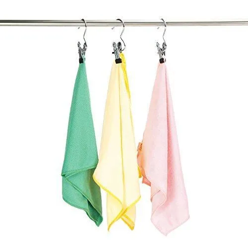16 PCS Laundry Hook Boot Hanging Hold Clips Portable Hanging Hooks Home Travel Hangers Clothing Clothes Pins