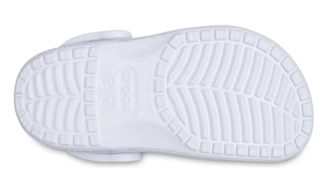 206990-100-206991-100  CROCS Kids Clogs White