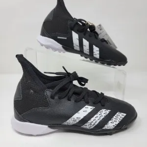 Adidas Predator Freak .3 T NEW FY1039 Black Turf Football Boots Youth Size 1 New