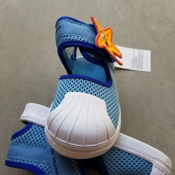 ADIDAS Superstar 360 Primeblue Starfish Toddler Girl Sandal Blue Size 8.5