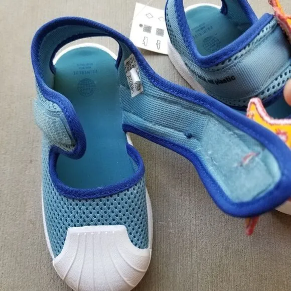 ADIDAS Superstar 360 Primeblue Starfish Toddler Girl Sandal Blue Size 8.5