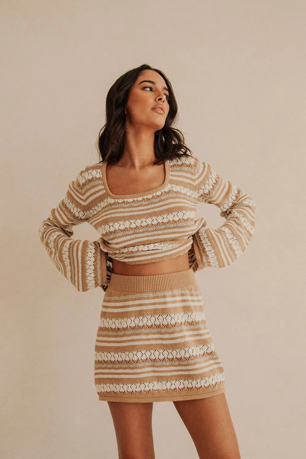 Alaiya Skirt - Chocolate