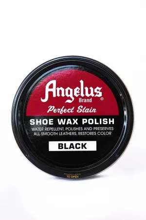 Angelus Shoe Wax Black 75gm