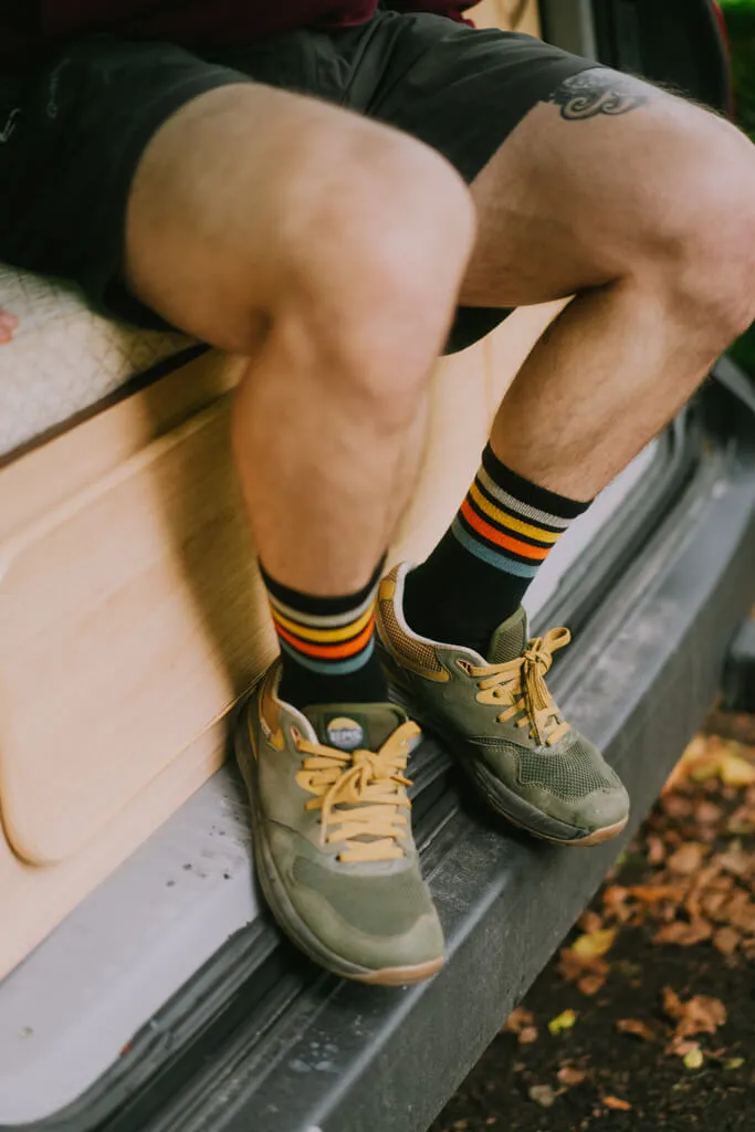 Banana Seasons Merino Thin-Knit Tech Crew Socks