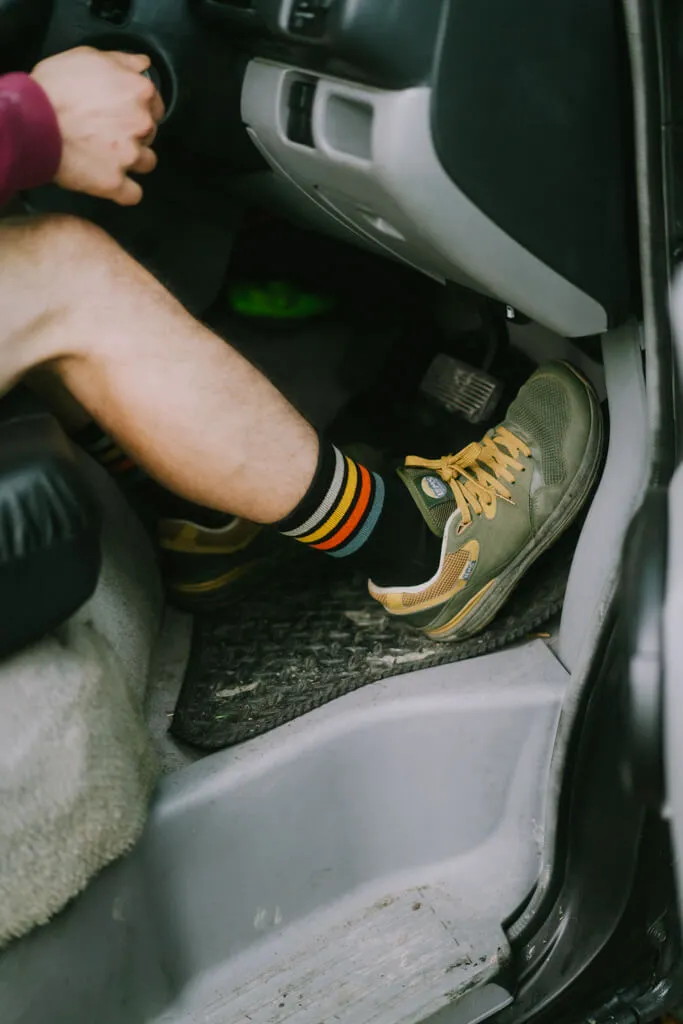 Banana Seasons Merino Thin-Knit Tech Crew Socks