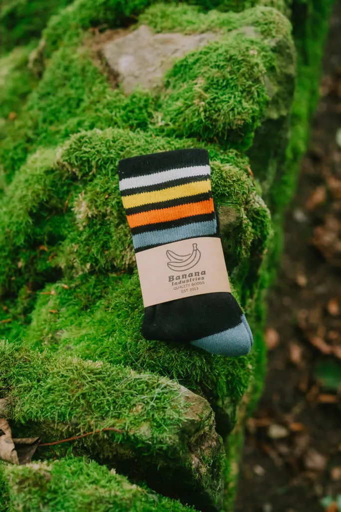 Banana Seasons Merino Thin-Knit Tech Crew Socks