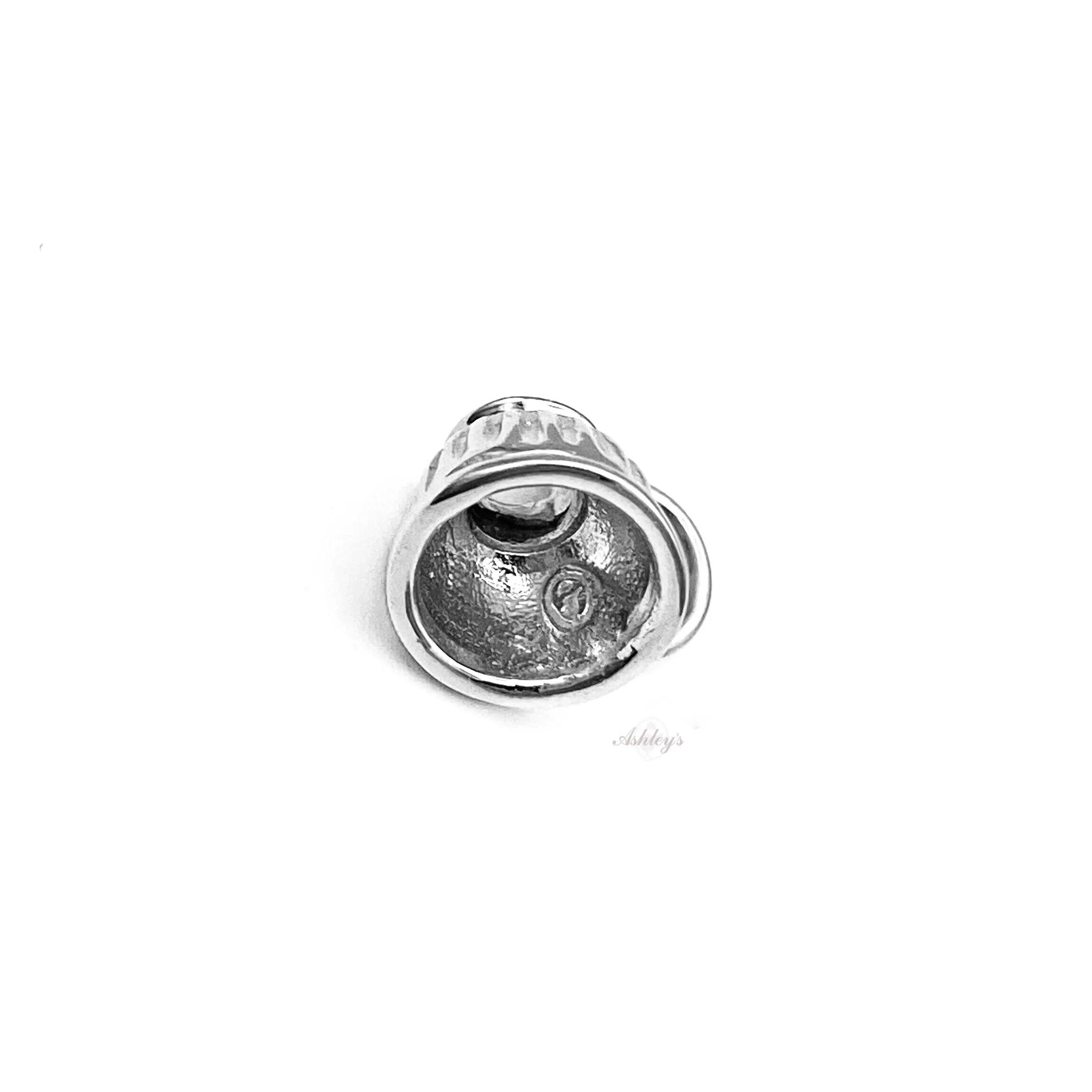 Bell Boot Charm, Sterling Silver