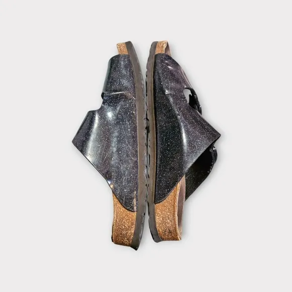 Birkenstock Arizona Papillio Black Glitter Sandals