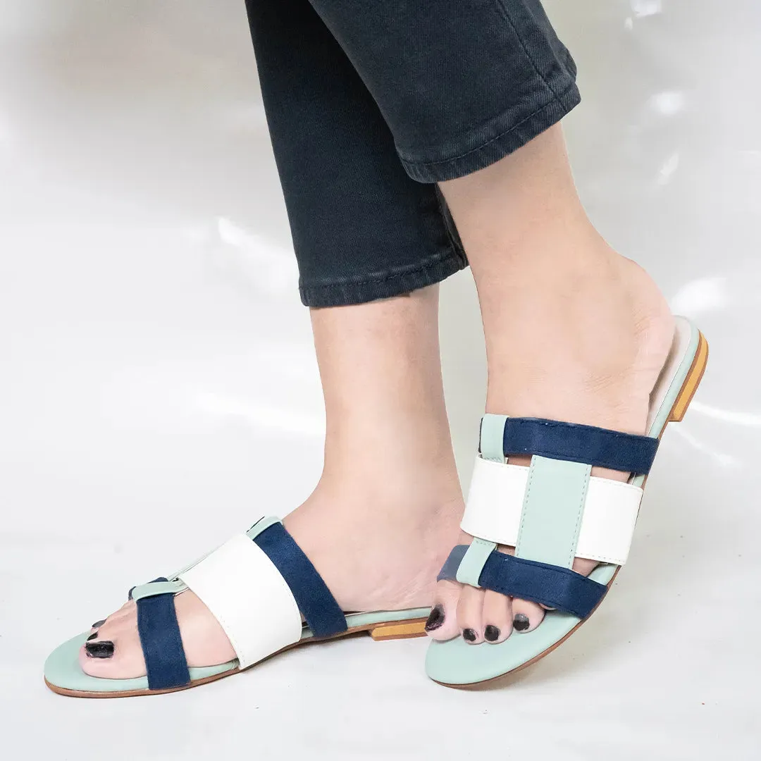 Blue & White Lantana Flats