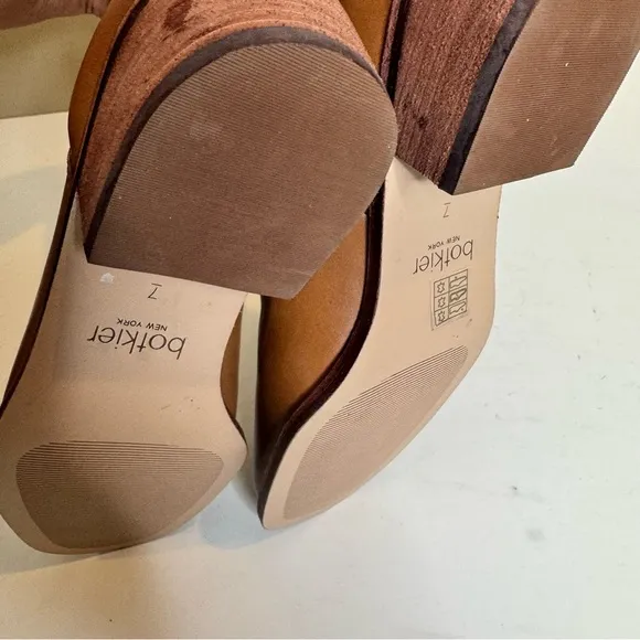 Botkier Romona Leather Zip Booties size 7