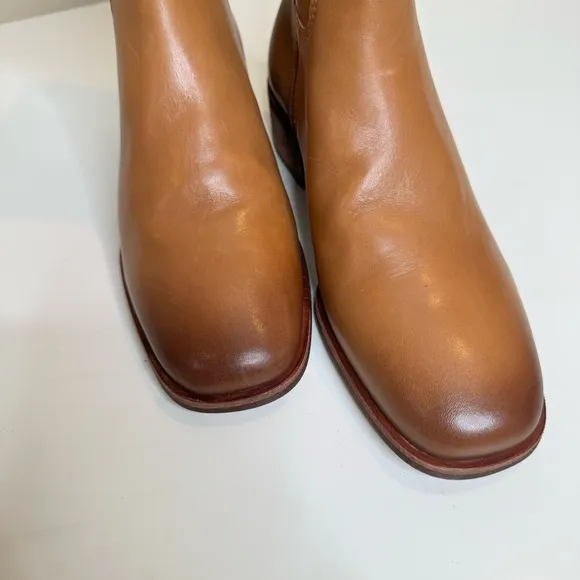 Botkier Romona Leather Zip Booties size 7