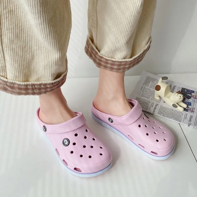 Breathable Waterproof Rubber Slipper Sandal Clogs