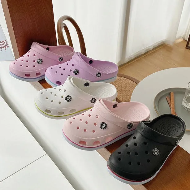 Breathable Waterproof Rubber Slipper Sandal Clogs