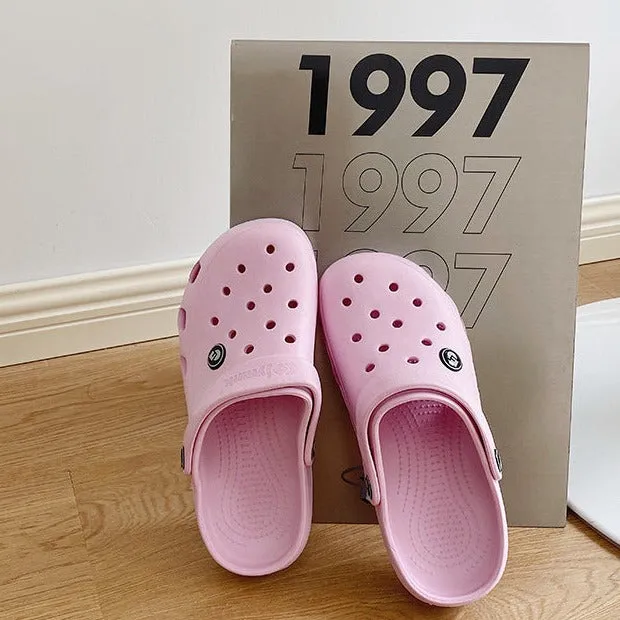 Breathable Waterproof Rubber Slipper Sandal Clogs