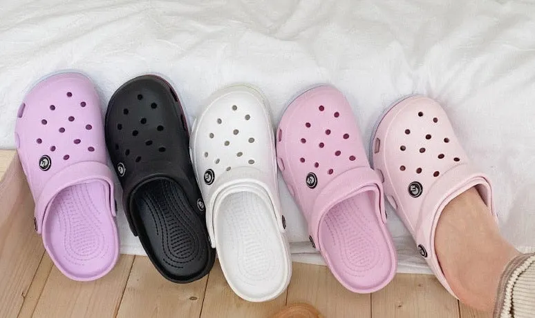 Breathable Waterproof Rubber Slipper Sandal Clogs