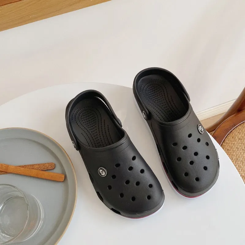 Breathable Waterproof Rubber Slipper Sandal Clogs