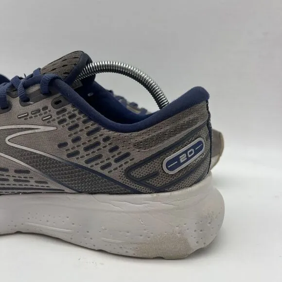 Brooks Glycerin 20 Men's Size 12 Alloy Grey Blue Depths Running Shoes Sneakers