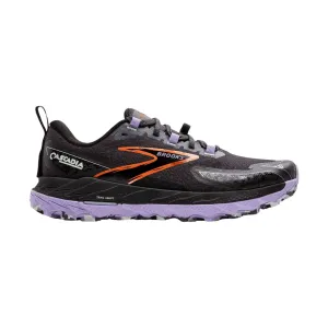 Brooks Women's Cascadia 18 Trail Running Shoes - Ebony/Sweet Lavender/Copper