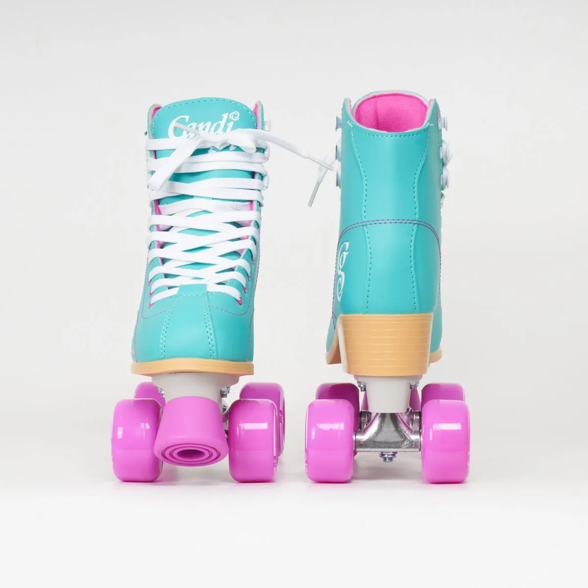 Candi Grl Sabina Skates - Mint / Purple