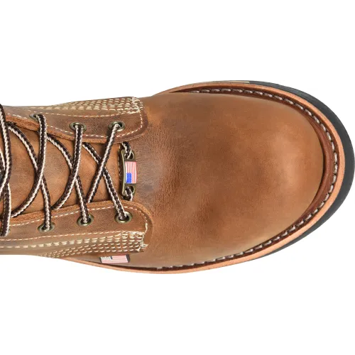 Carolina Men's Ferric 6" Made in USA Work Boot - Dark Brown - CA7029