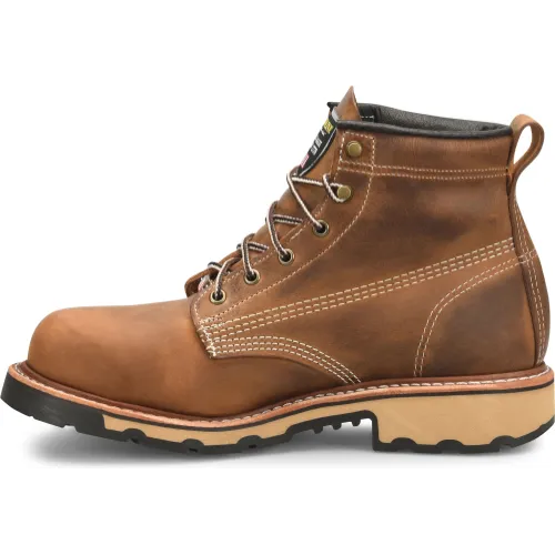 Carolina Men's Ferric 6" Made in USA Work Boot - Dark Brown - CA7029