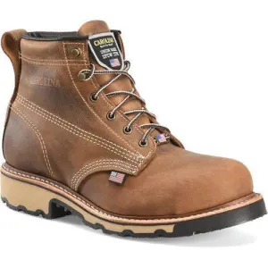 Carolina Men's Ferric 6" Made in USA Work Boot - Dark Brown - CA7029