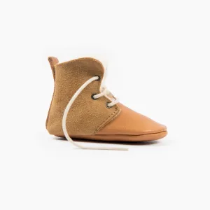 CINNAMON SHEEPSKIN HIGH TOPS