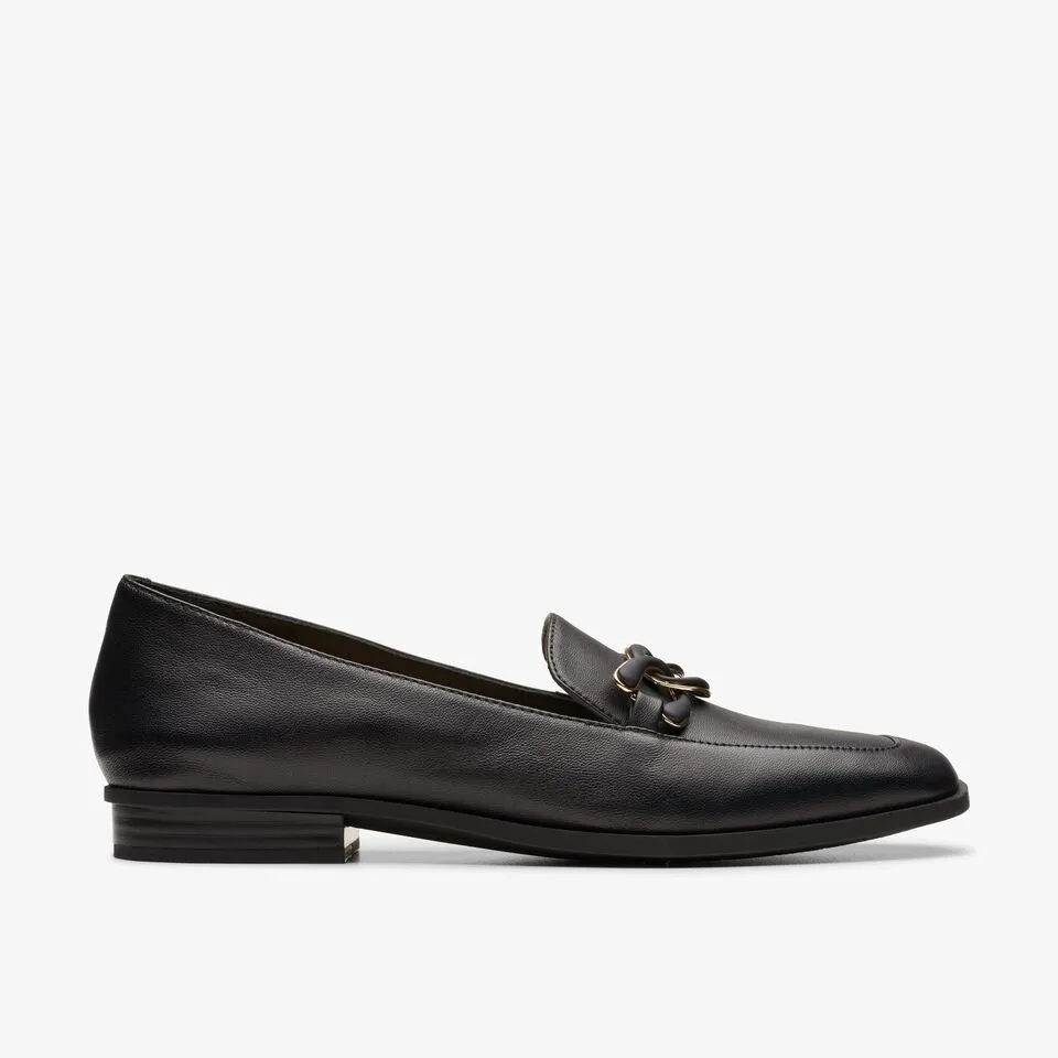 Clarks Women's Sarafyna Rae Black Leather