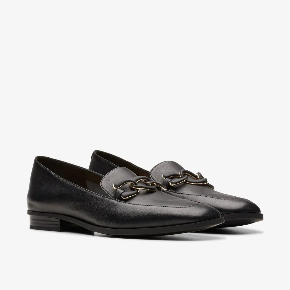 Clarks Women's Sarafyna Rae Black Leather