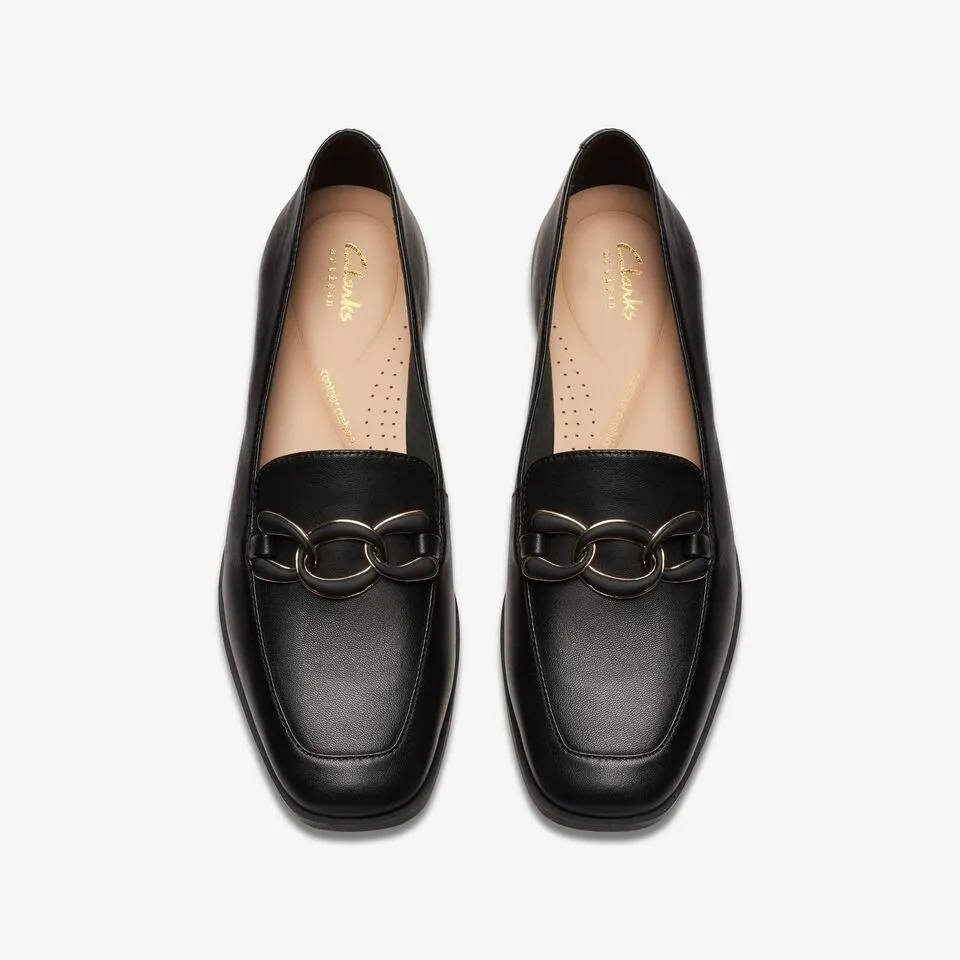 Clarks Women's Sarafyna Rae Black Leather