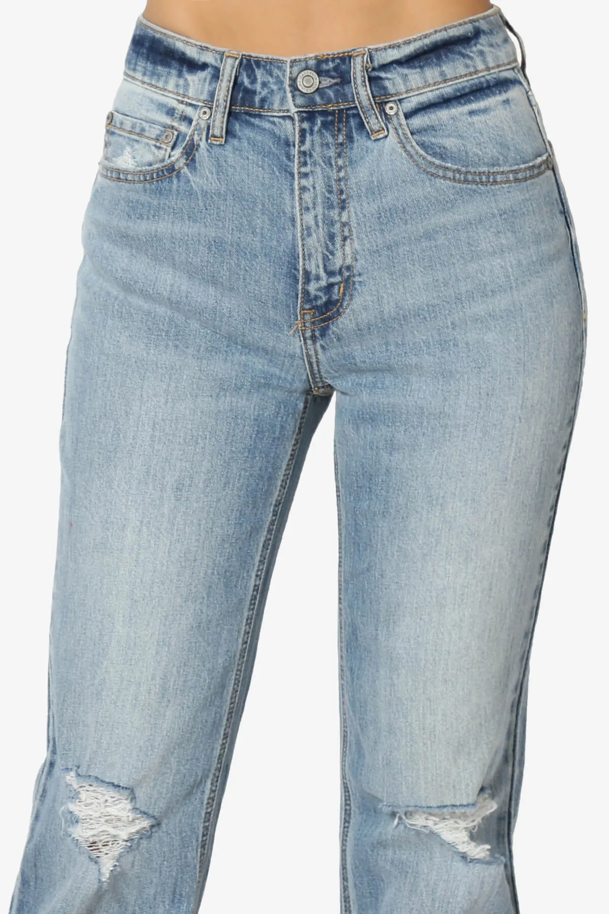 Codi High Rise Dad Baggy Jeans in Orions Med
