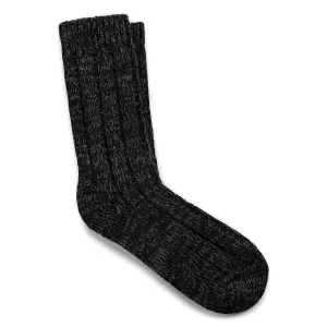 Cotton Twist Sock (Black)