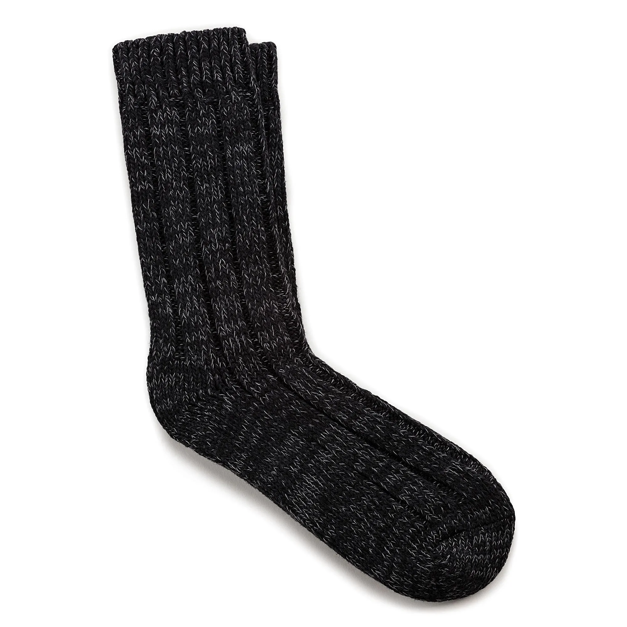 Cotton Twist Sock (Black)
