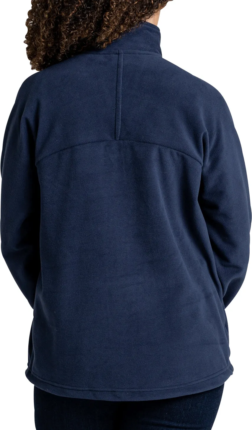 Craghoppers Lani Half Zip Long Sleeve Womens Fleece Top - Blue