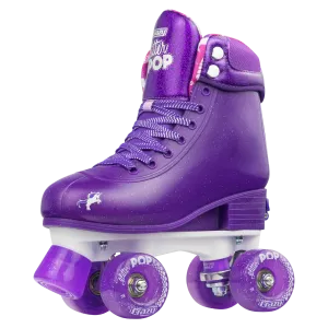 Crazy Glitter Pop Roller Skates Purple
