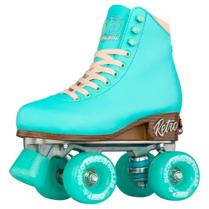 Crazy Retro Adjustable Roller Skates Teal