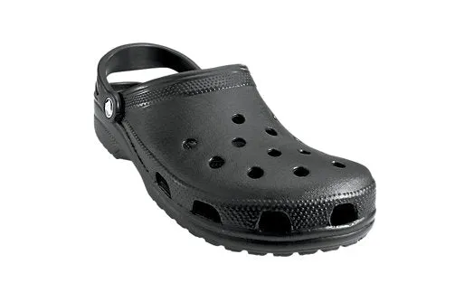 Crocs Adults Unisex Classic Clogs In Black
