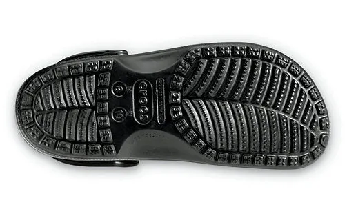 Crocs Adults Unisex Classic Clogs In Black