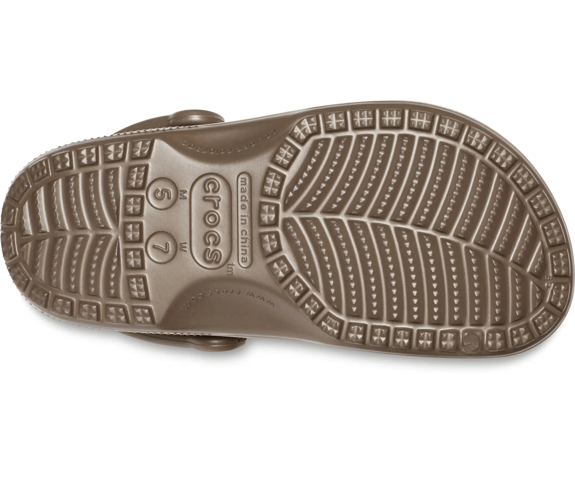 Crocs Adults Unisex Classic Clogs In Chocolate