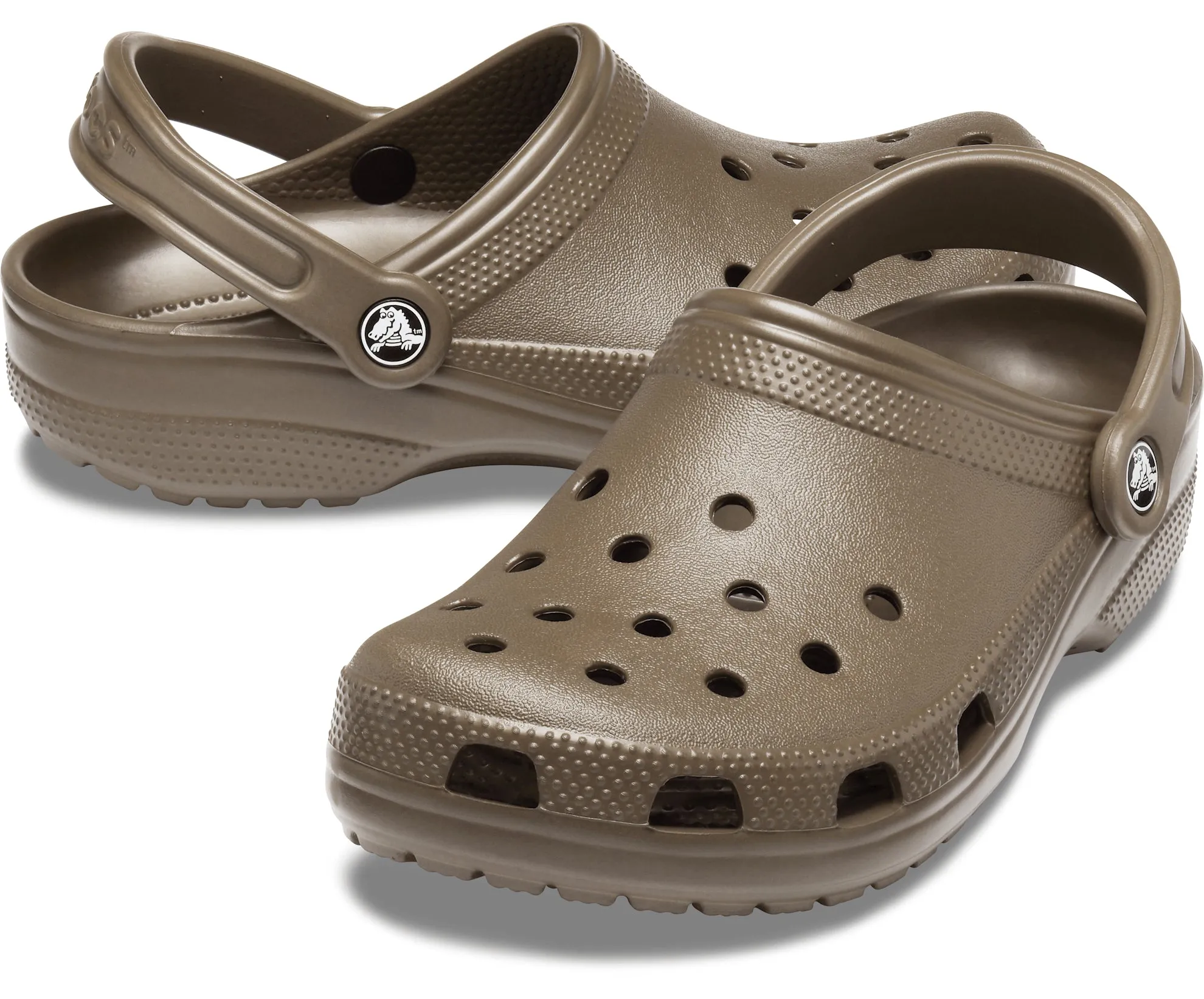 Crocs Adults Unisex Classic Clogs In Chocolate