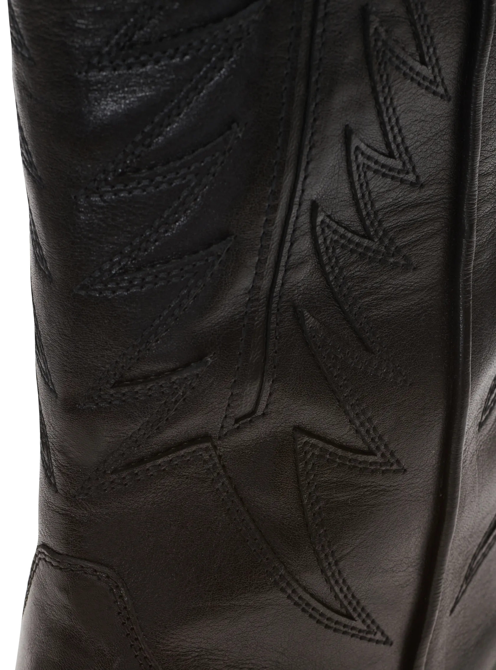 Dan patchwork leather boots