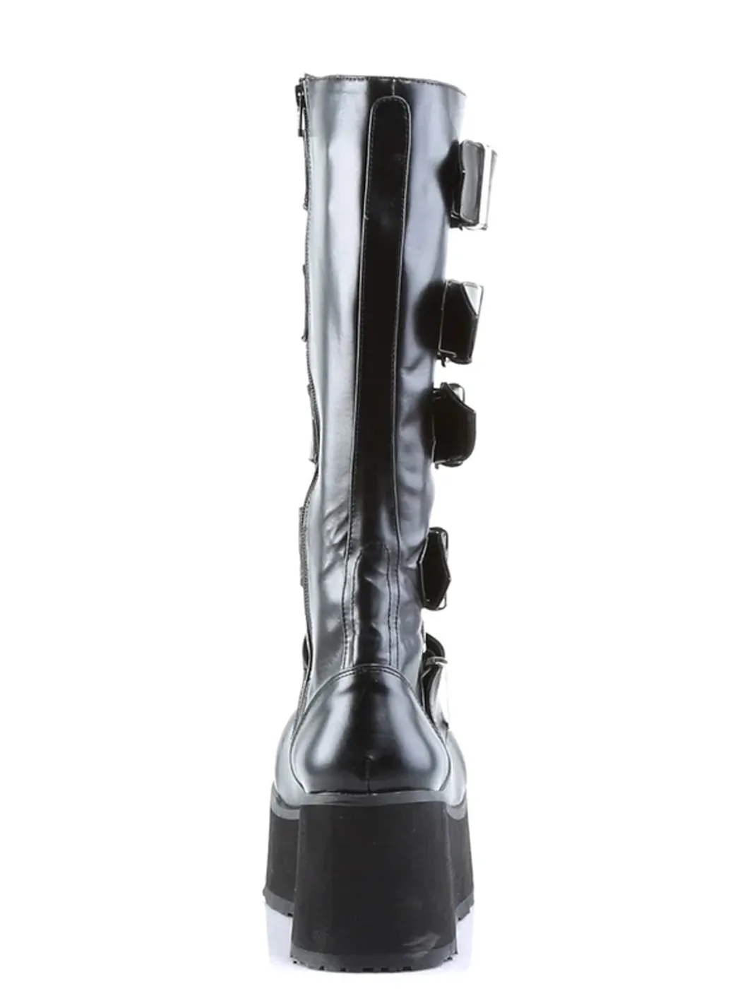 DEMONIA TRASHVILLE-518 - BLACK VEGAN LEATHER ✰ PRE ORDER ✰