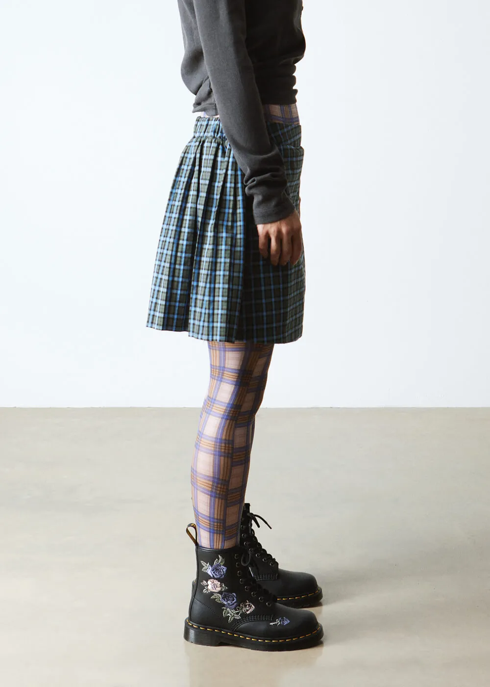 Dr. Martens 1460 Vonda Genix Leather Boots Black