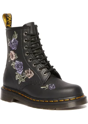 Dr. Martens 1460 Vonda Genix Leather Boots Black