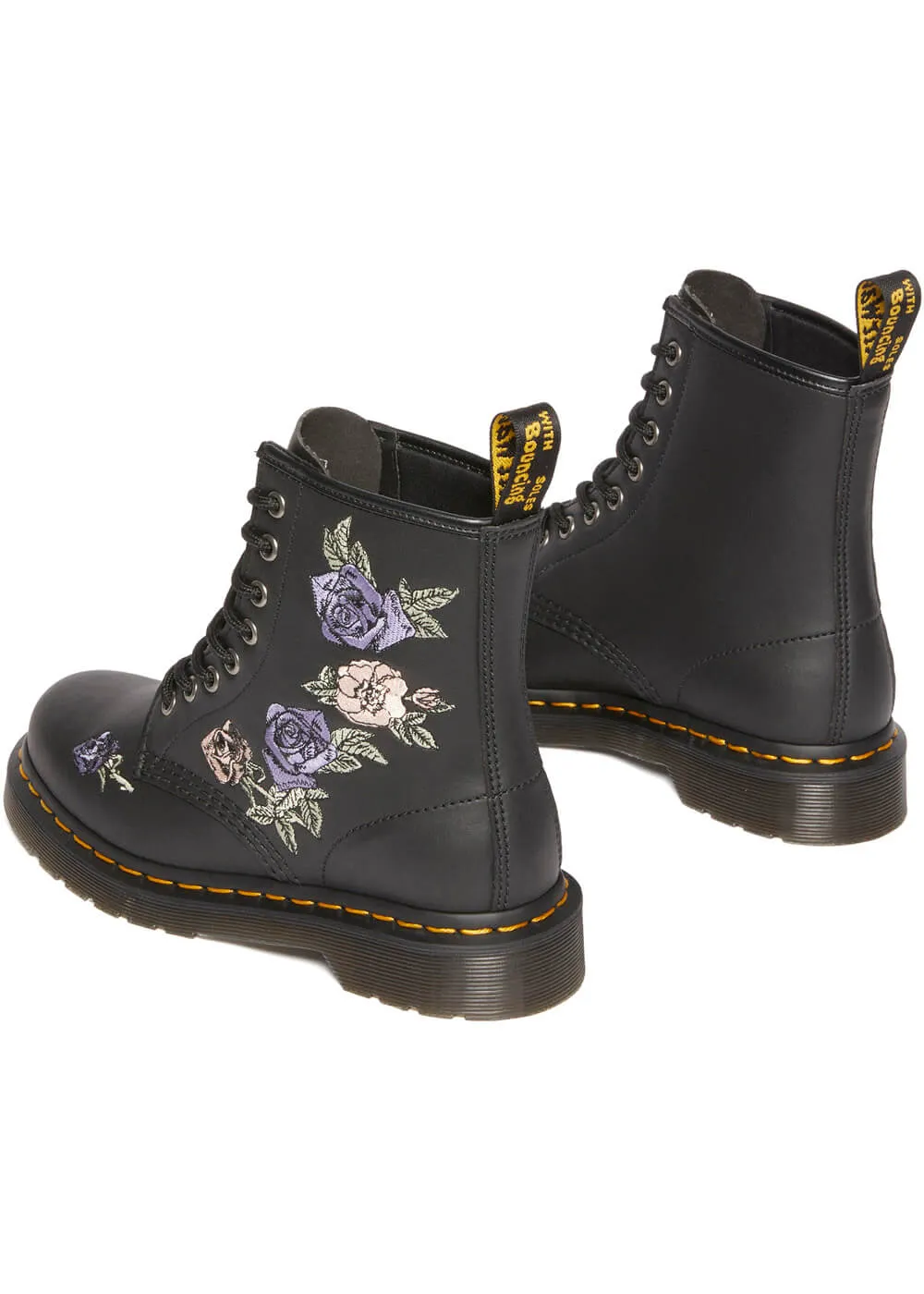 Dr. Martens 1460 Vonda Genix Leather Boots Black