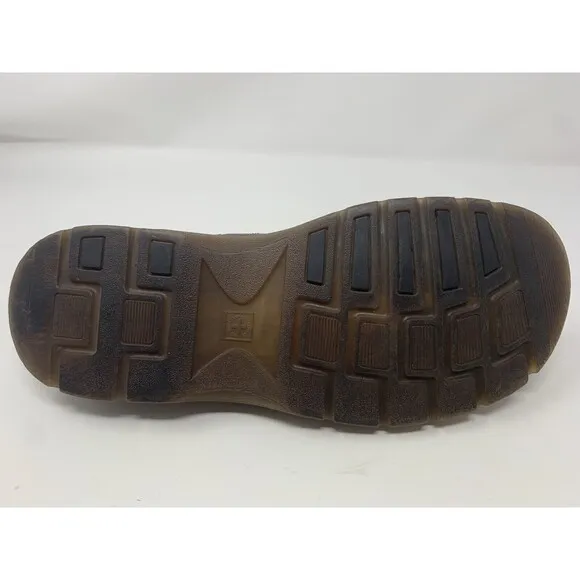 Dr Martens ARC M 12 Brown  Leather Buckle Strap Fisherman Sandals Y2K Vintage