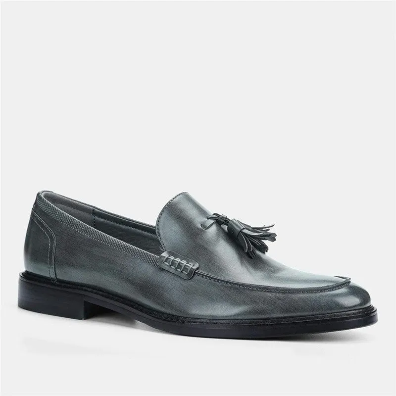 Explore men's leather loafers for a versatile blend of casual and formal business dress.