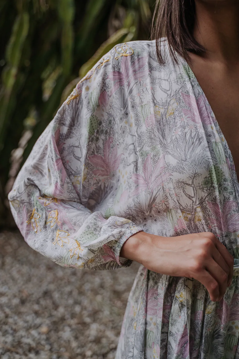 FARAJI DRESS - CACTUS BLOOM