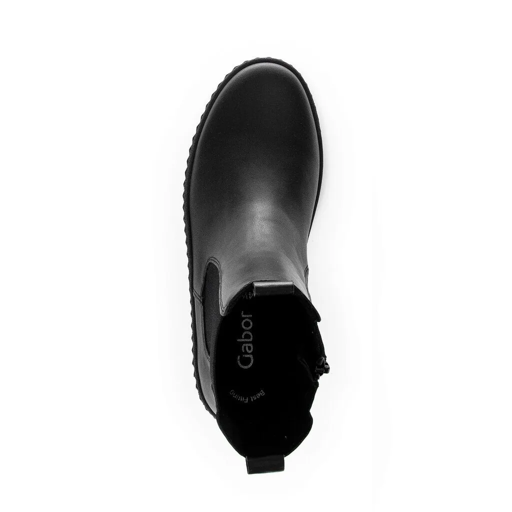 *FINAL SALE*33.712-27 - Black Leather||*VENTE FINALE*33.712-27 - Cuir noir