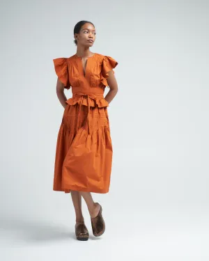 florence dress - saffron